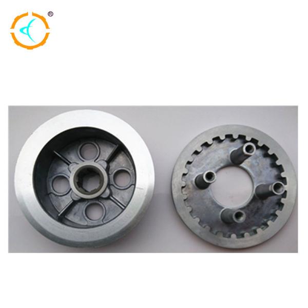 CG125 Motorcycle Clutch Hub Assembly ADC12 Material Silver Color OEM Available