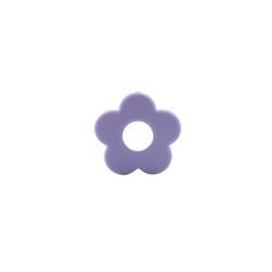 Silicone dos furos da flor que sai os dentes o grânulo 4.5cm para a colar da mastigação do grampo da chupeta de DIY