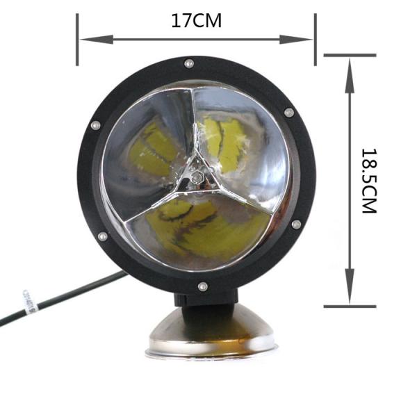 DC10 - 30V 45W Round Head LED Vehicle Work Light ,  Off Road LED Driving Lamps