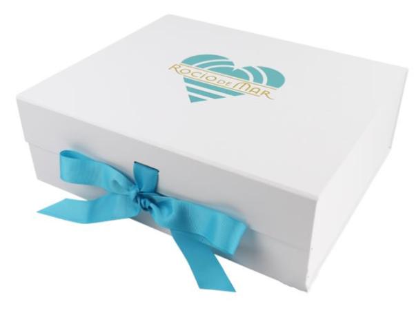 400g Thick 2.5mm Foldable Paper Packaging Box, 1500GSM Apparel Gift Boxes With Lids