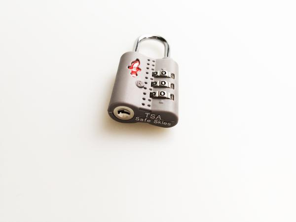Surface Spray TSA Number Lock 3 Dial TSA 161 Number Combination Padlock