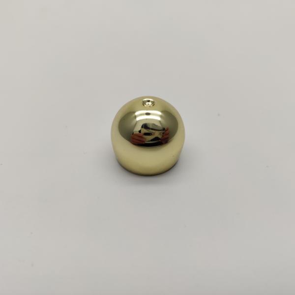 13MM Electroplated Ball Shape Hand Sanitizer Bottle With Screw Lock
