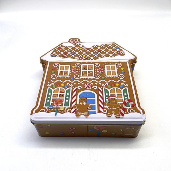 Customized color CMYK Printing Empty Iron Can Gift Tin Cans