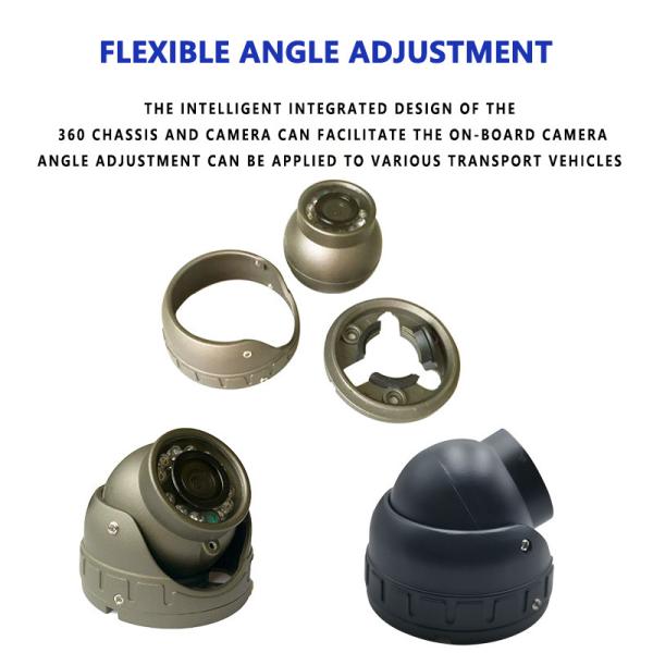 HP 1080P Car Camera Camera Voitures Car Black Box WIFI 360 Degree Fisheye