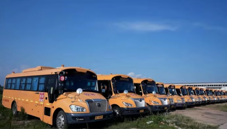 China Brand Used School Bus Shuttle Bus Passenger Transport