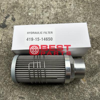 OEM Hydraulic Oil Inlet Filter Strainer 419-15-14650 4191514650 For Loader Gearbox WA380-3