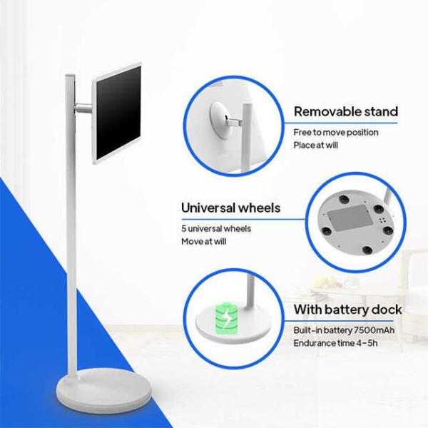 Multifunctional Live Streaming All-in-one Machine 32Inch Stand By Me TV With Camera