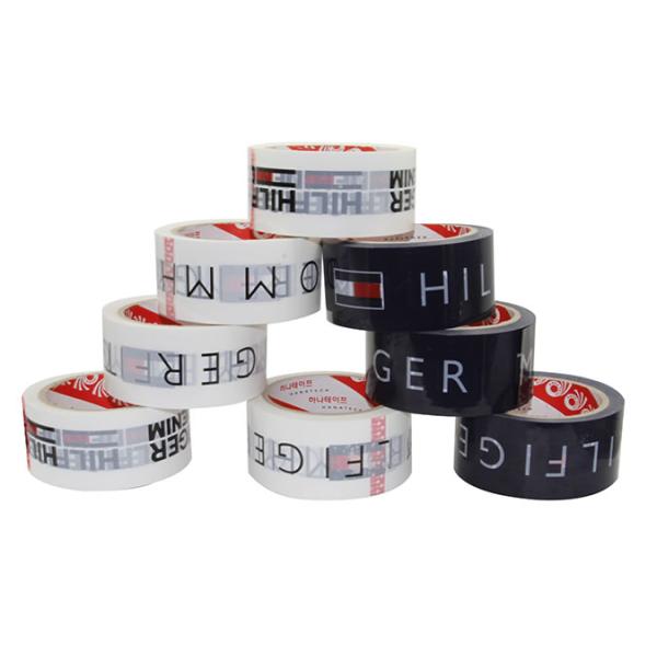 35 Micron Bopp Film Pre Printed Vinyl Coloured Packaging Tape For Contents Checked
