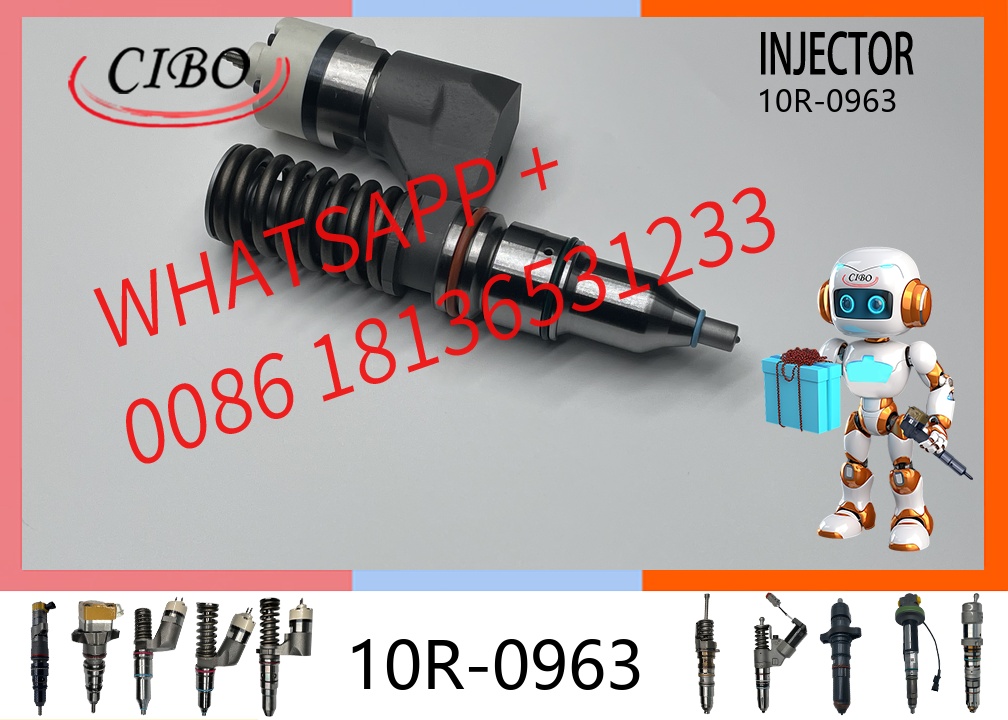 original 10R-0963 Common Rail Fuel Injector Assembly for C10 C12 3176C 3196 Engine 345B Excavator Diesel Injector Nozzle 212-3460 194-5083 212-3463 original new injector