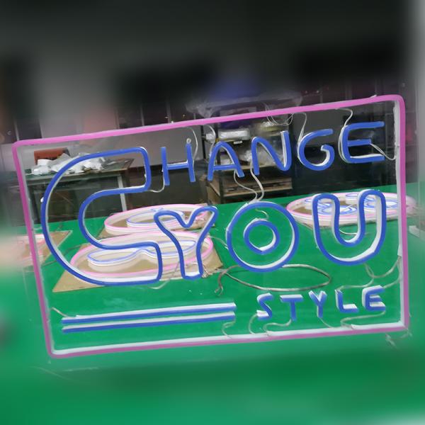 Acrylic Neon Sign Letter Style Logo Outdoor Sign 3D Letter Custom Logo Sign 3D Sign Board LED Outdoor Board 3D Letters