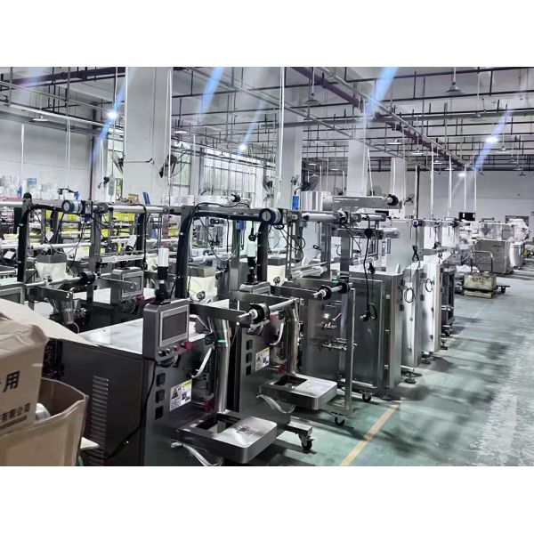 Hipac Fully Automatic High-efficiency Powder Packaging Machine with Labeling Function for Plastic and Paper Bags