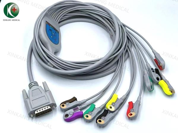 Tinned Copper Medical Split EKG Cable 12 lead 1 Meter Length