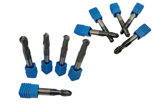 High Hardness Solid Tungsten Carbide End Mill For Hard Material Aluminum