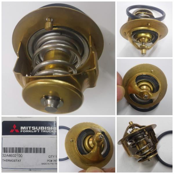 Термостат 32A46-02100 S4S дизельный для частей двигателя дизеля Мицубиси S6S запасных