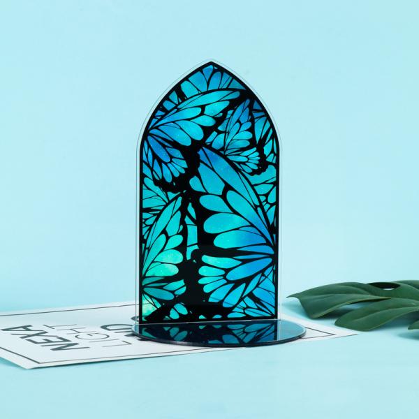 Acrylic animation brand star base Merry Christmas logo picture cartoon desktop characters surrounding decoration