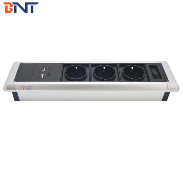 BNT New Wall & Tabletop & Partition Multi-functional Furniture Office Sokcet / Partition Socket with Hidden Screws