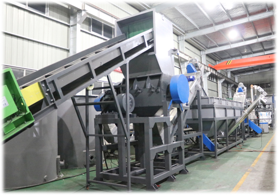 300-1000 кг/ч Машины для переработки пленок из HDPE Фермы Машины для гранулирования ПЭ