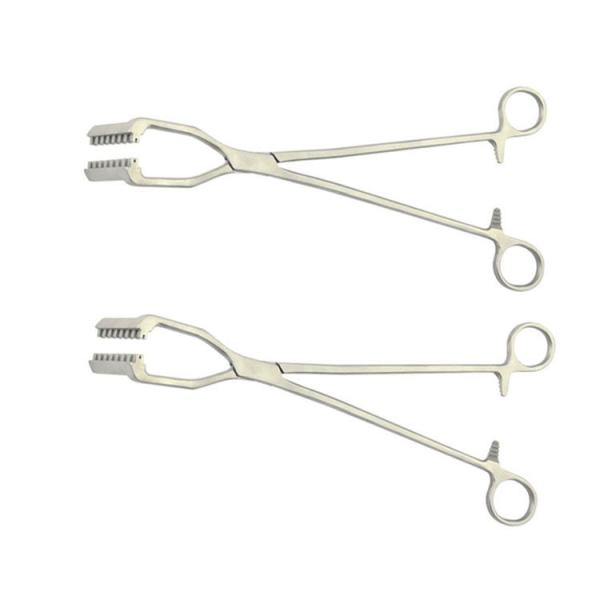 Класс II многоразовые медицинские хирургические щипцы 8 зубные сумки швейная скобка нержавеющая сталь