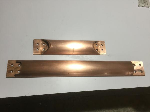 0.3 - 3 Mm Thickness D Shape Tube Stainless Steel / Copper Material