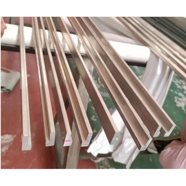 Factory Price 7075 7050 7003 7046 Aluminum Alloy Extrusion Flat Bar Custom Profile Block