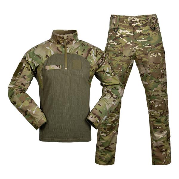 American Stretch Custom Military Uniform Cp Camouflage Frog Suits