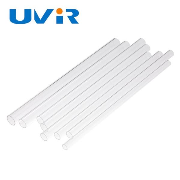 Tube en quartz clair pour lampe chauffante infrarouge, tube unique