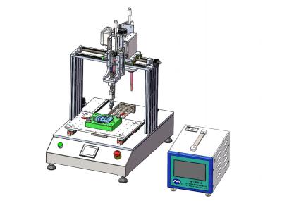 Split Type Plastic Heat Staking Process Hot Air Cold Riveting Machine 800W