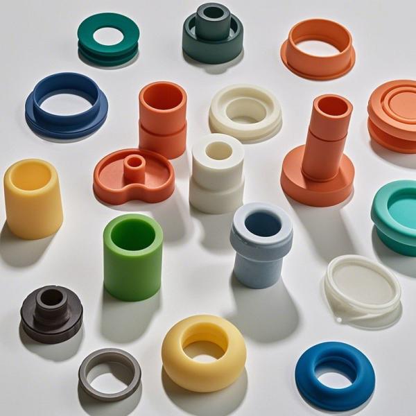20-90 Shore A IRHD Temperature Resistant Silicone Elastomer Custom Rubber Molding