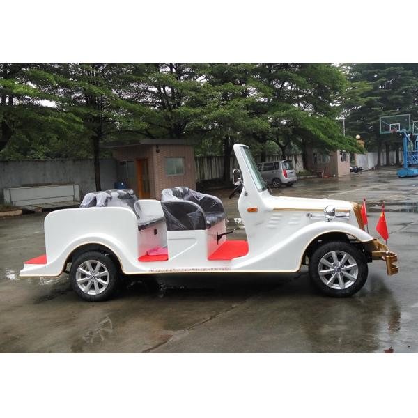 тележки гольфа мотора AC 48V открытые верхние электрические для осмотра достопримечательностей, аттестации CE