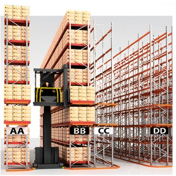 OEM ODM VNA Pallet Rack Corrosion Protection Steel Warehouse Racking Shelves