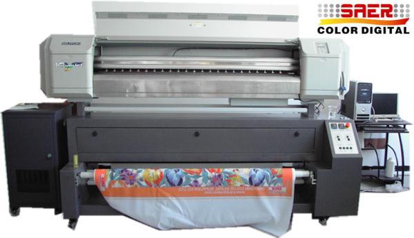 impressora da sublimação de 1.6M Digitas Mutoh para anunciar a cópia da bandeira