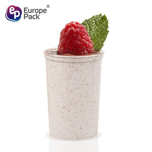 Factory direct food grade biodegradable mini wheat straw mug cup