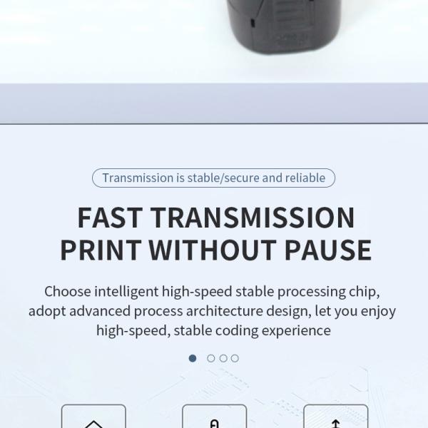 Portable Handheld Tube Printer for Steel Pipe Cement Aluminum Profile Sheet Printing