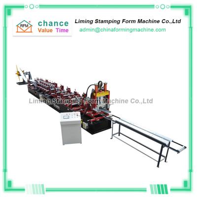 10m/min Purlin Roll Forming Machine , Purlin Steel Frame Machine