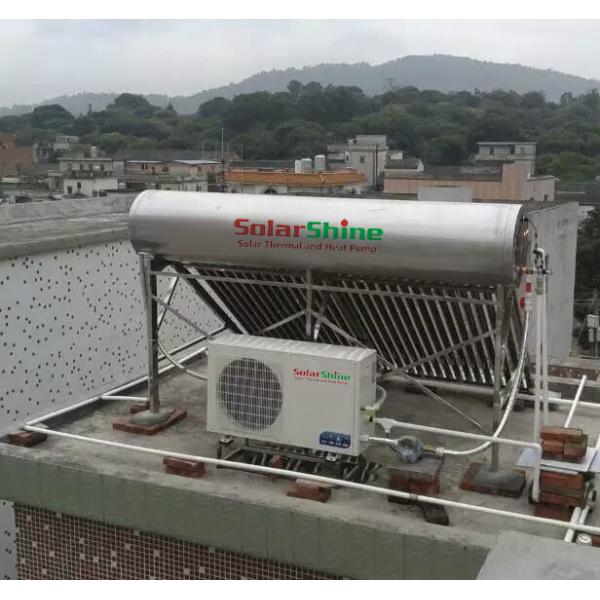 Chauffe-eau pressurisé de pompe à chaleur solaire, l'eau solaire Heater For Home de dessus de toit