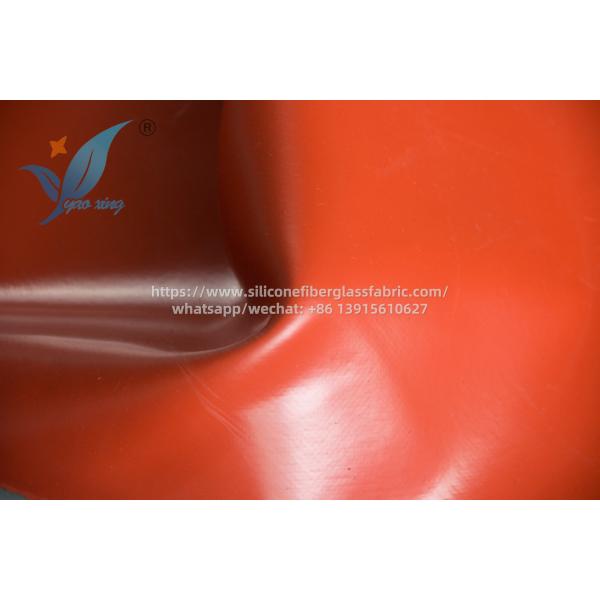 Double Sided Fireproof Composite Silicone Fiberglass Fabric Heavy Duty