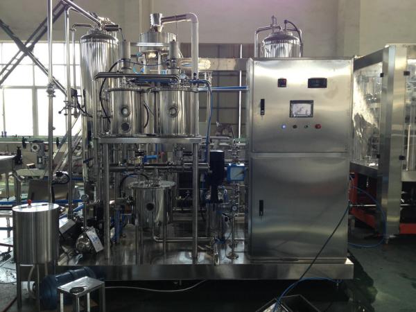 40 Heads Fruit Juice Filling Machine / Bottle Washing Filling And Capping Machine