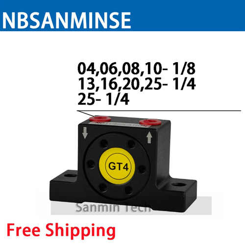 ГТ 1/8 1/4 пневматических низких давлений вибромашины воздуха вибромашины турбины для еды и типа шарика фармацевтических промышленностей