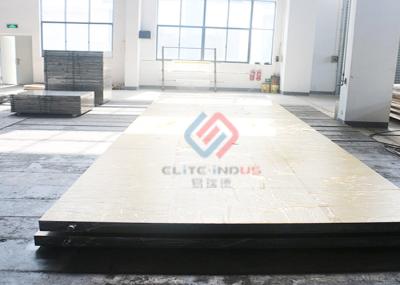 Steel Hot Press Platen / Plywood Press Metal Platen Less Than 1.8 Microns Smoothness