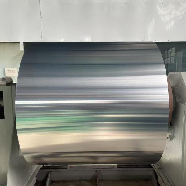8011 O Feuille d'aluminium de 0,05 mm d'épaisseur de 260 mm de largeur utilisée pour l'emballage alimentaire