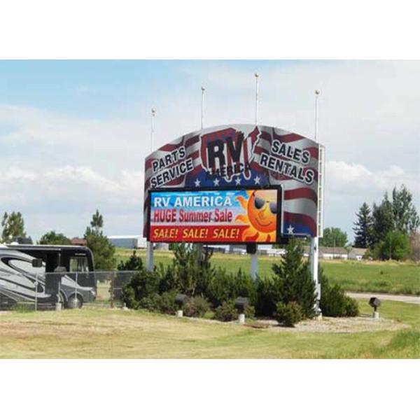 P5 Уличный светодиодный экран 5 мм шаг пикселя IP65 водонепроницаемый