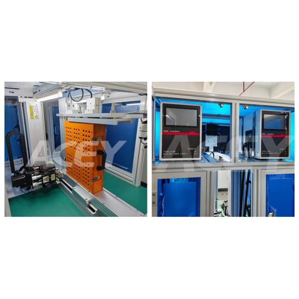 Electirc Transistor 10000A Double Sided Automatic Spot Welder With PC For Lithium Ion Battery Pack