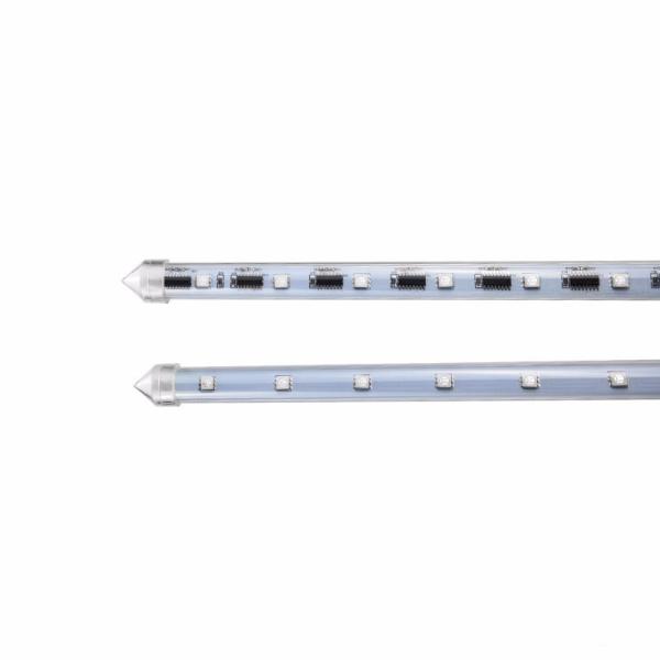 DC 12-24V Voltagem SPI Tubo vertical de queda Iluminação LED com tubo ondulado 3D