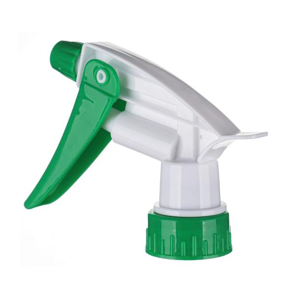 28/400 PP Plastic Green Heavy-Duty Chemical-Resistant Trigger Sprayer