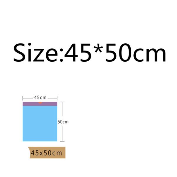 Thickened Black Drawstring Garbage Bag for Kitchen Trash in HDPE/LDPE/LLDPE Material