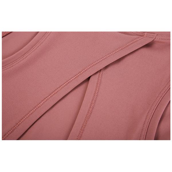 Верхние части йоги дам кожи дружелюбные перевязывают задние свободные безрукавные верхние части танка йоги