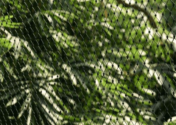 X Tend Flexible Cable Mesh Ultrasonic Bath / Black Color Zoo Wire Cage Enclosures