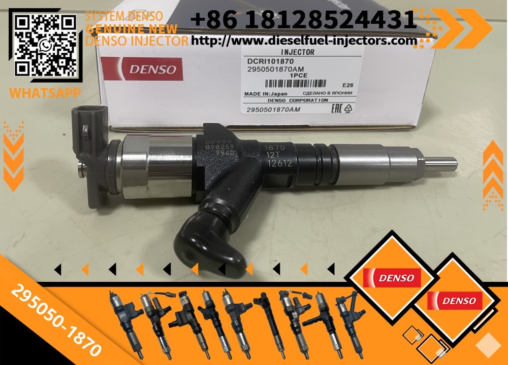 Original 295050-1870 Steel Diesel Car Fuel Injector 8-98259994-0 New