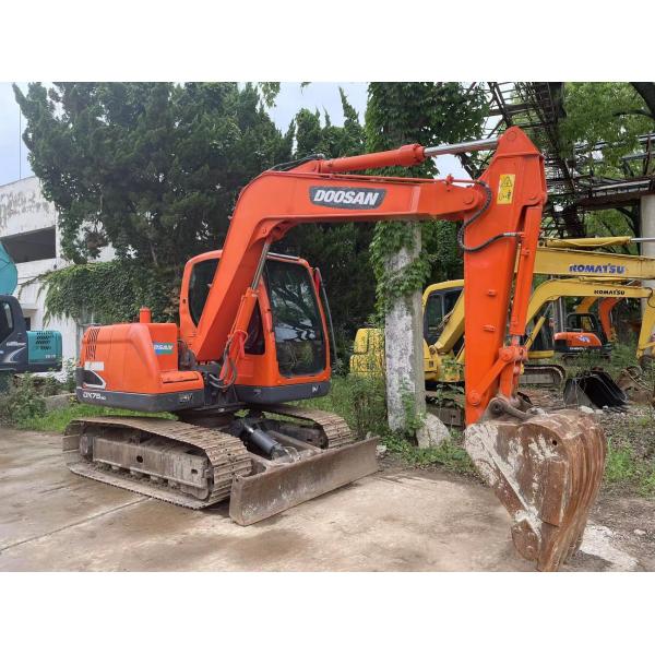 Doosan DX75-9C mini excavateur d'occasion 2017 Année Visibilité et sécurité