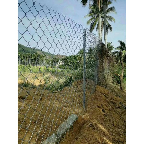 Heavy Duty Galvanised Steel 1.8m X 25m Chain Link Fencing Mesh